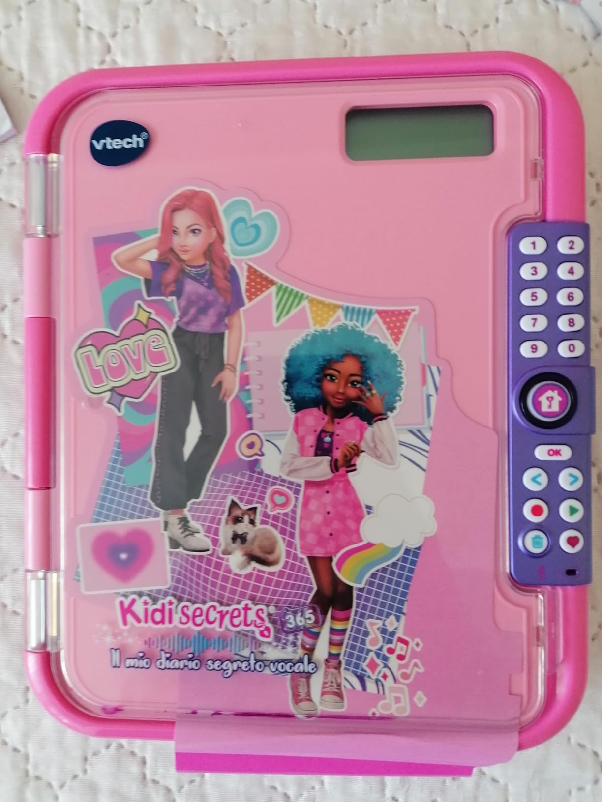 VTech KidiSecrets 365 diario segreto vocale personalizzabile