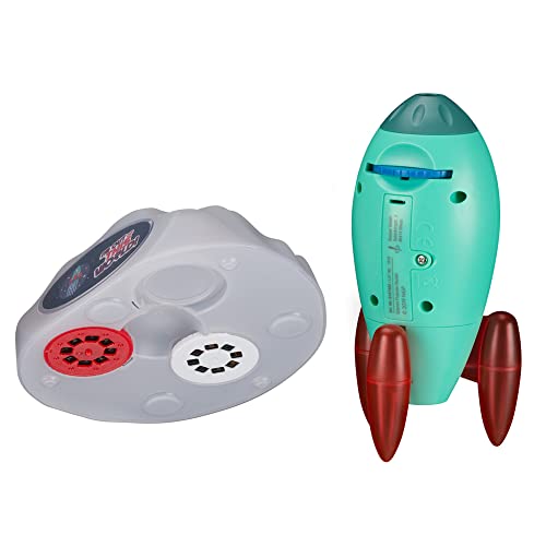 National Geographic Kids Razzo astronautico proiettore luce notturna