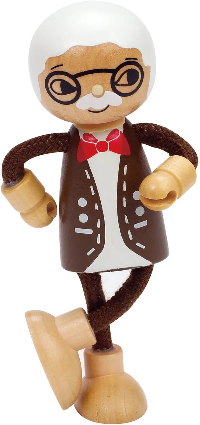 Hape Case delle bambole e accessori Bambola di legno Nonno