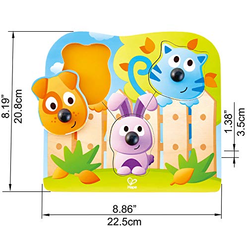 Hape Puzzle Big Nose Pet puzzle in legno educativo