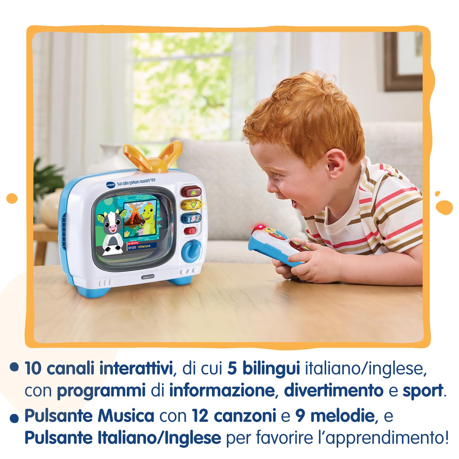 V-Tech Giocattoli 1-3 anni La Mia Prima Smart TV 12-36 mesi