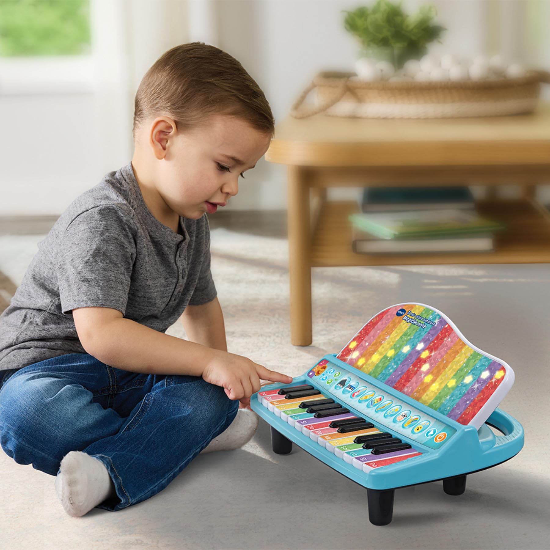 VTech Il Mio Piano Luminoso Magiche Note pianoforte luci 25 tasti