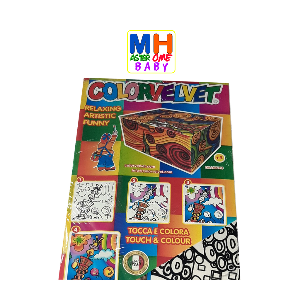 Colorvelvet BOX-SCATOLE scatole da colorare