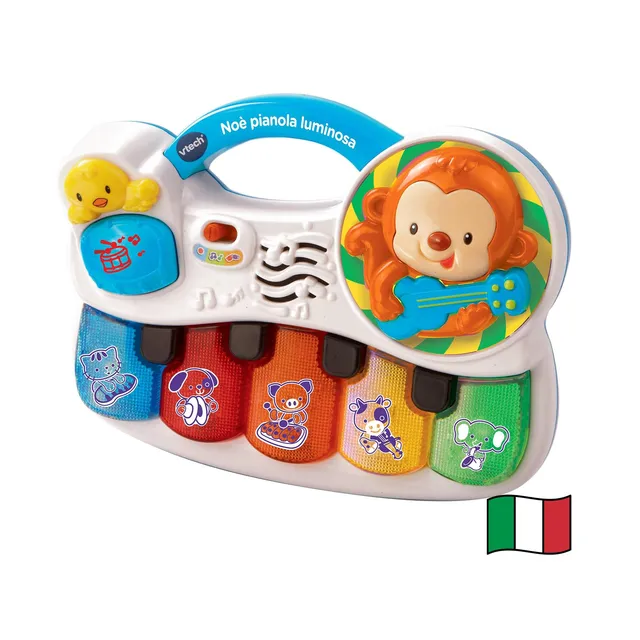 VTech Giocattoli 0-12 mesi Noè Pianola Luminosa pianola bambino italiana