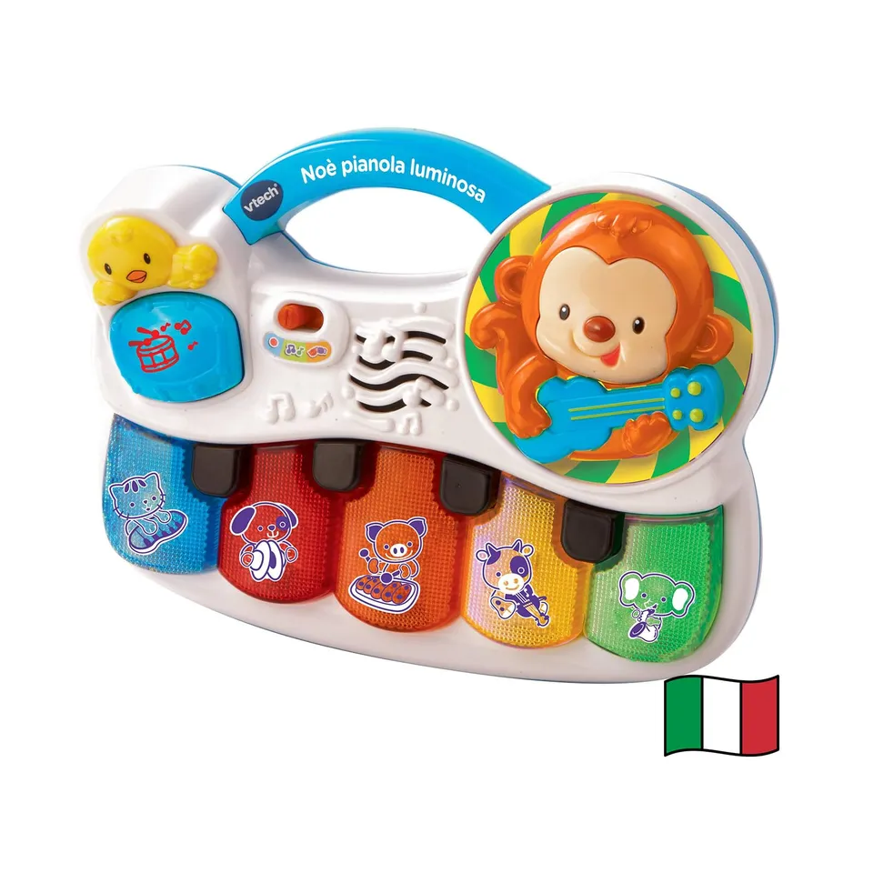VTech Giocattoli 0-12 mesi Noè Pianola Luminosa pianola bambino italiana