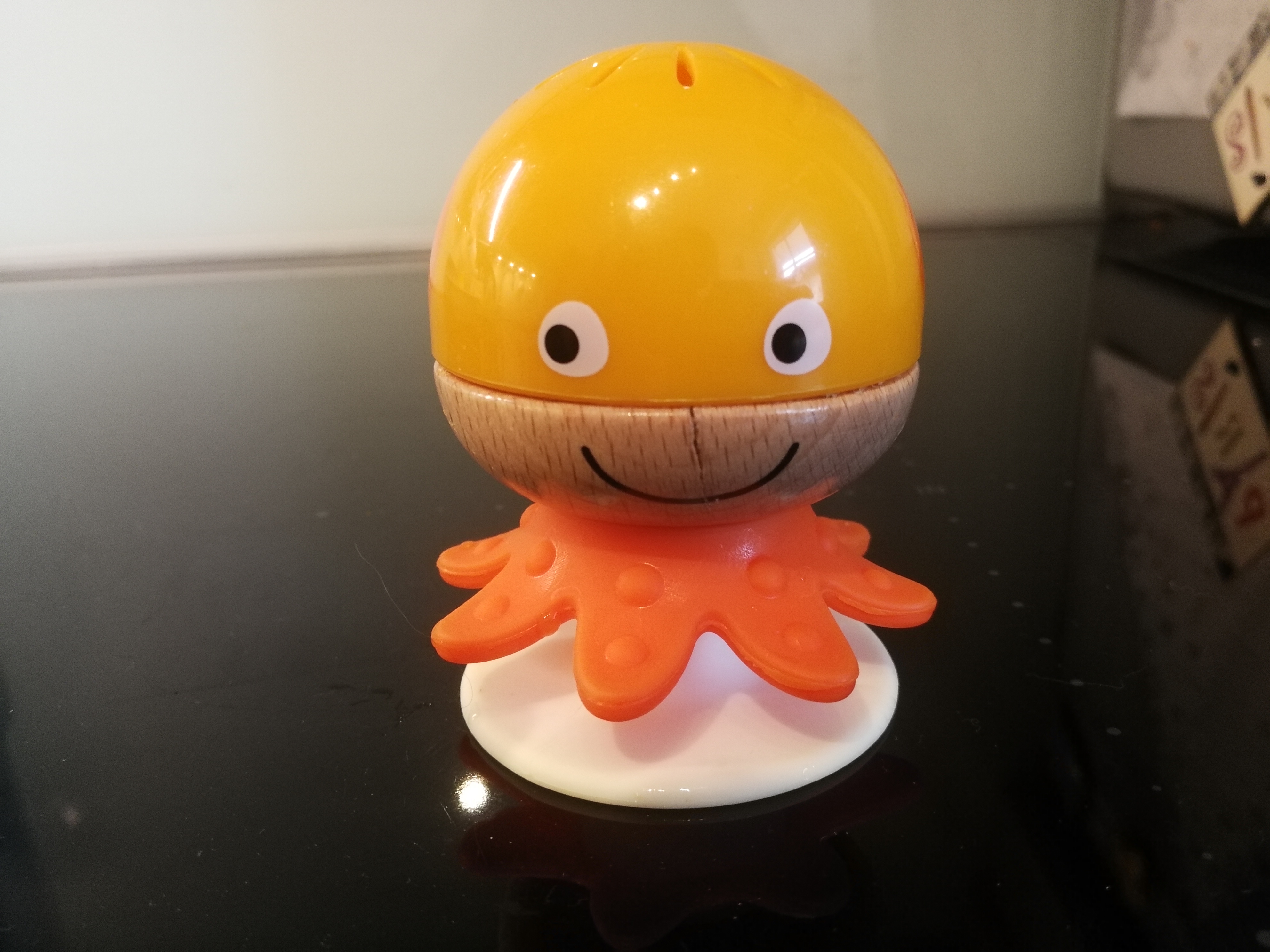 Hape Giocattoli per l'infanzia Set Sonagli sempre in piedi animali marini 3 pezzi