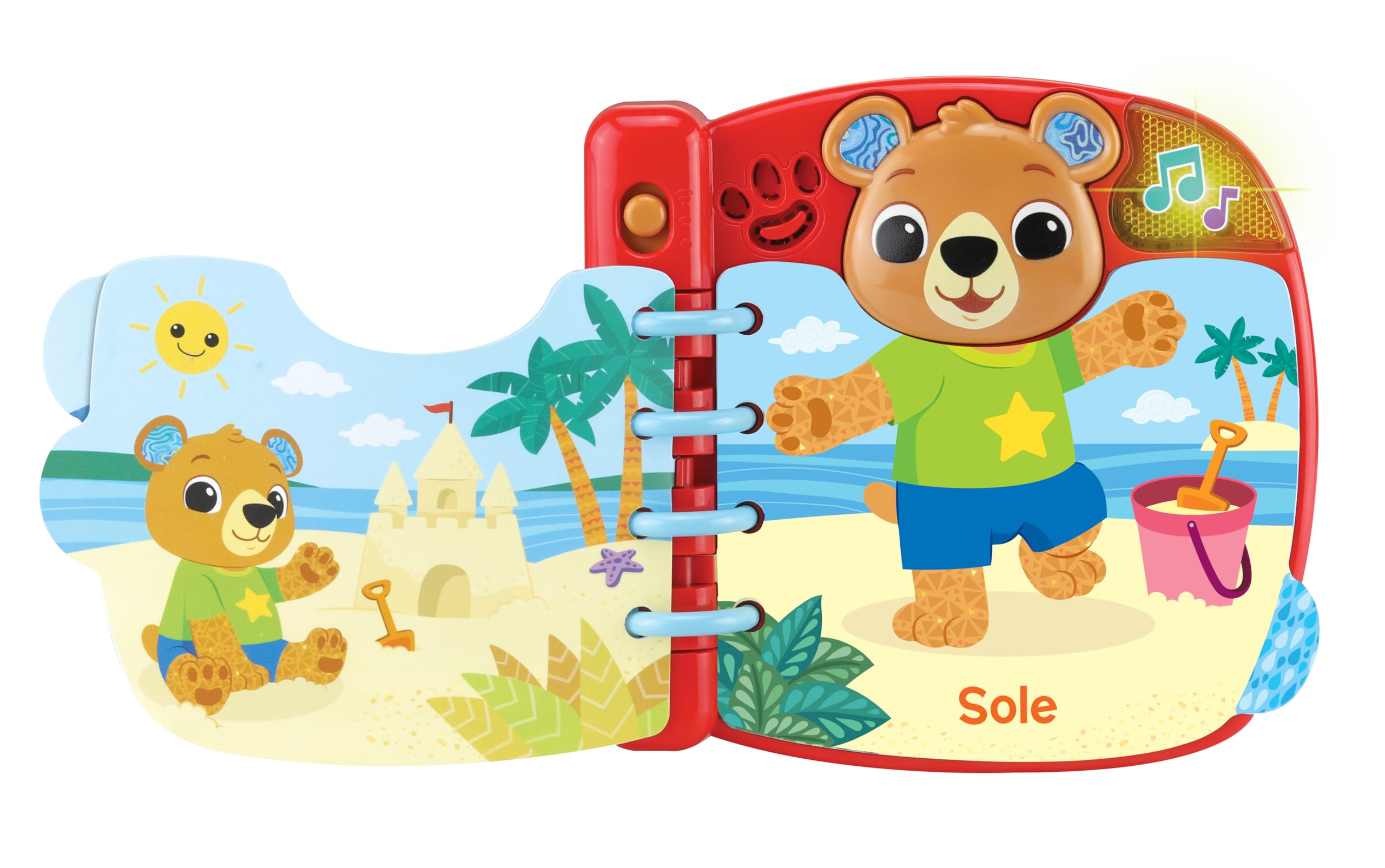 VTech Come Mi Vesto Oggi libro interattivo sensoriale 12-36 mesi meteo