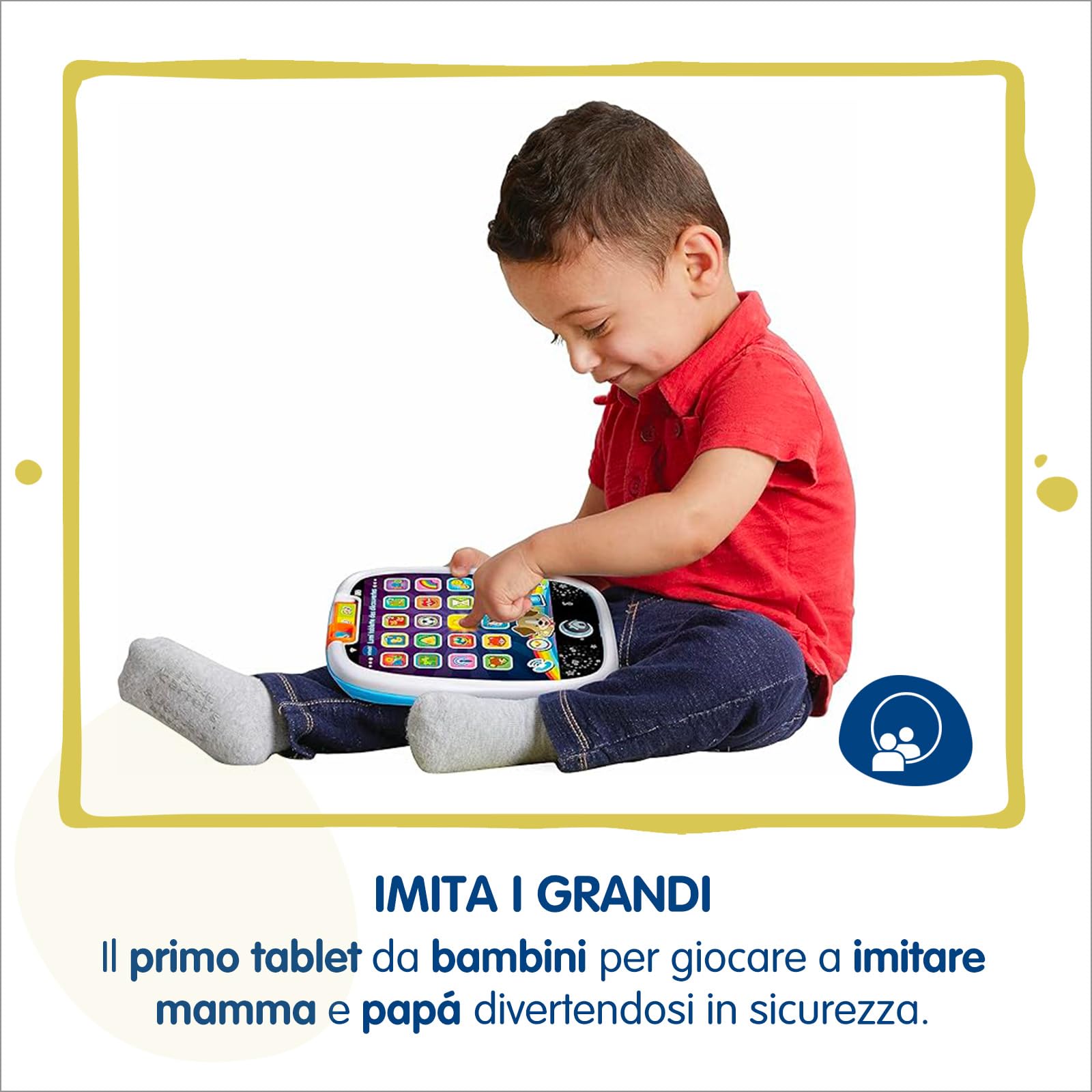 VTech Giocattoli 1-3 anni Il Mio Super Tablet interattivo 9-36 mesi