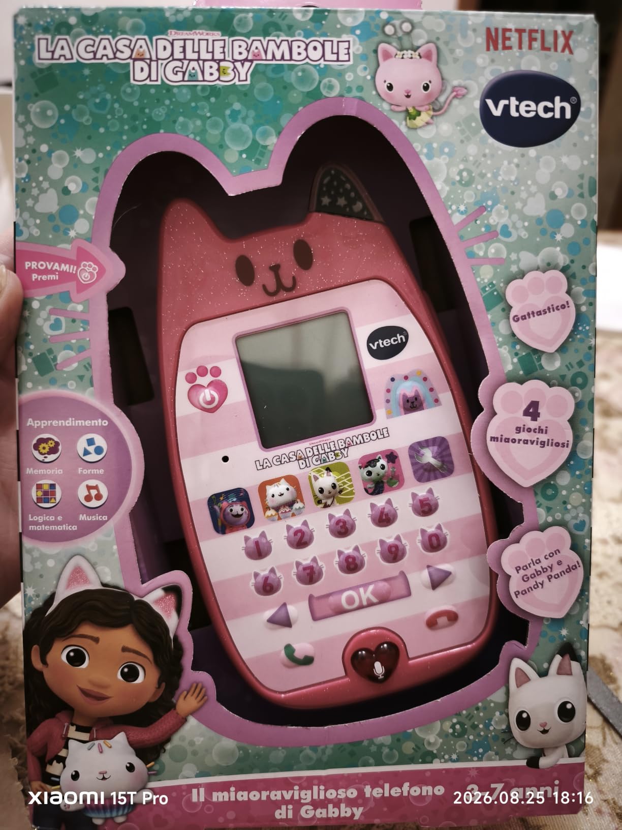 VTech Giocattoli 3-6 anni Il mio meraviglioso telefono di Gabby giocattolo rosa