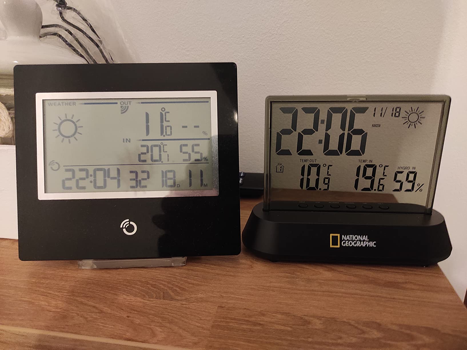 National Geographic Stazioni meteorologiche ed elettronica outdoor stazione meteo trasparente