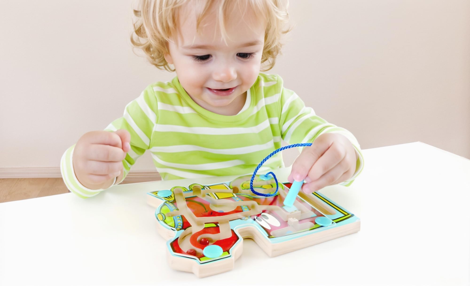 Hape Puzzle Choo Choo Tracks Treno labirinto magnetico