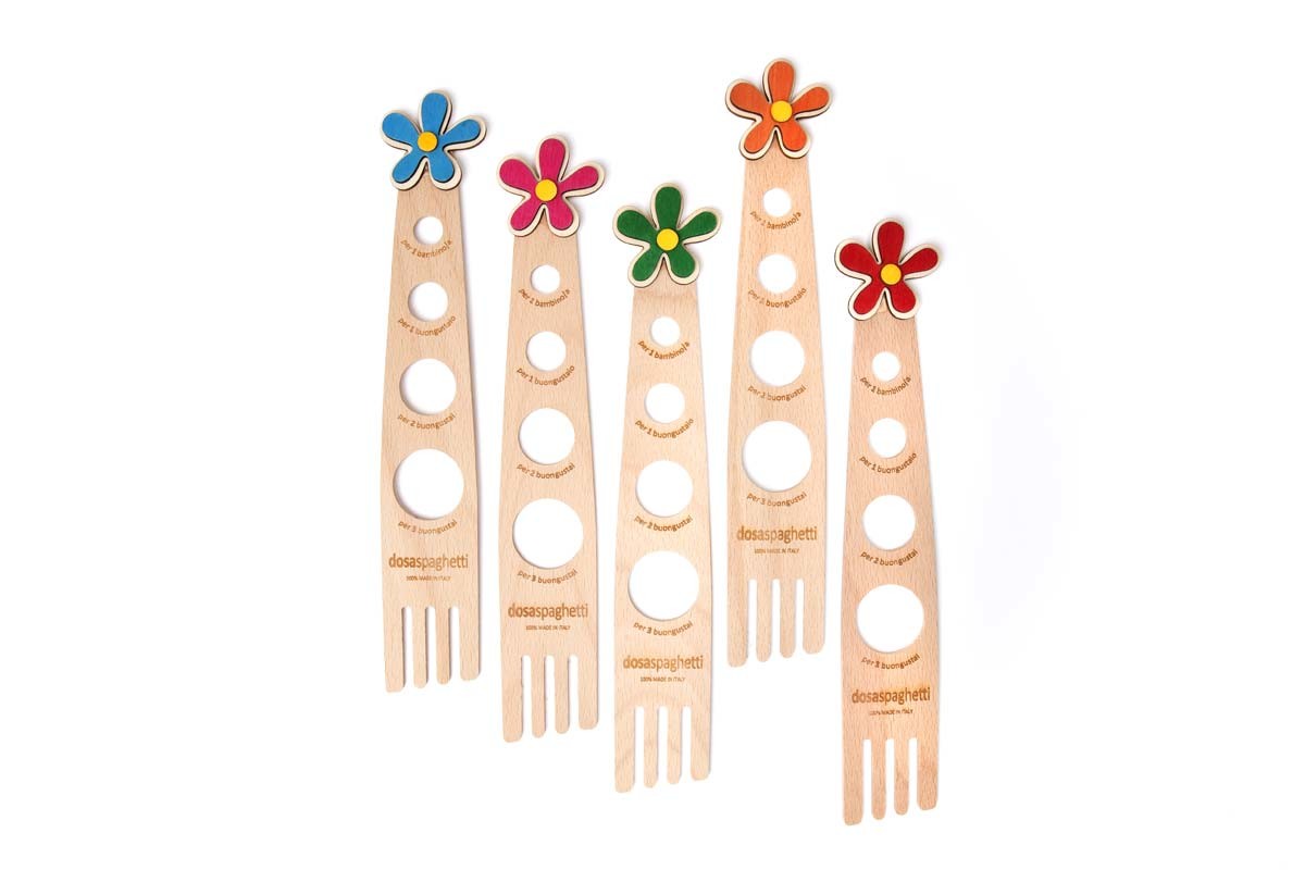 Il Pianeta delle idee In Cucina Margherita Dosaspaghetti utensile cucina in faggio