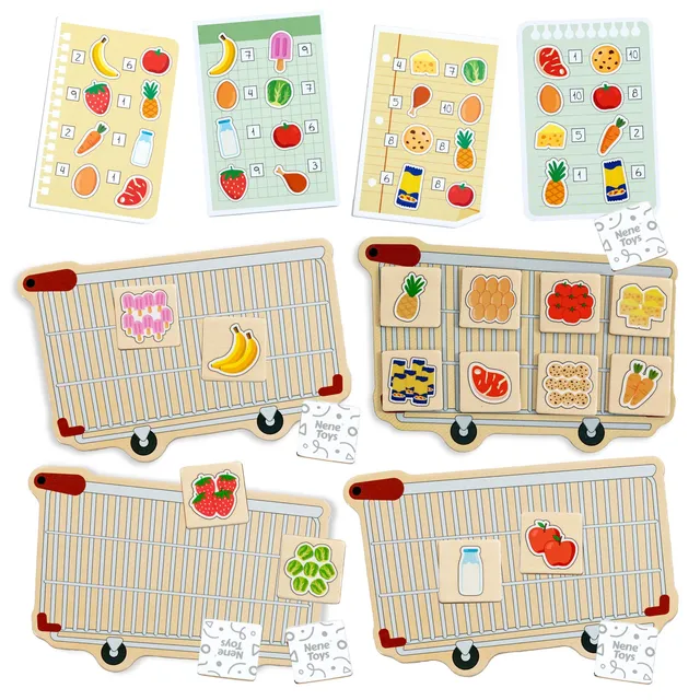 Nene Toys Family Games Mini Market List gioco della spesa magnetico