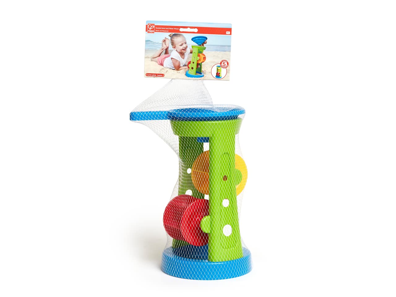 Hape Giochi da spiaggia Mulino ad Acqua e Sabbia gioco d'acqua