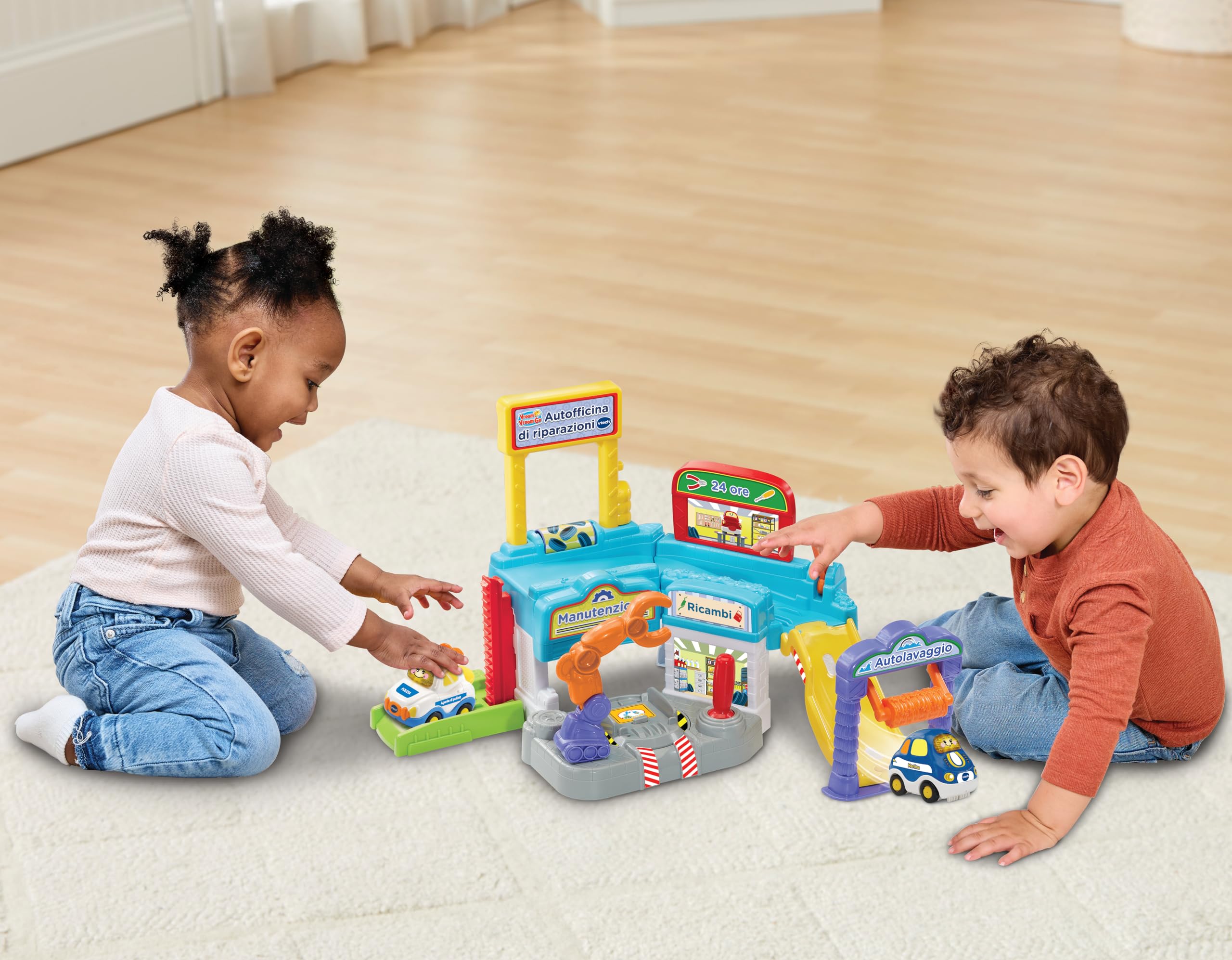VTech Vroom Vroom Go Autofficina di Riparazioni pista garage
