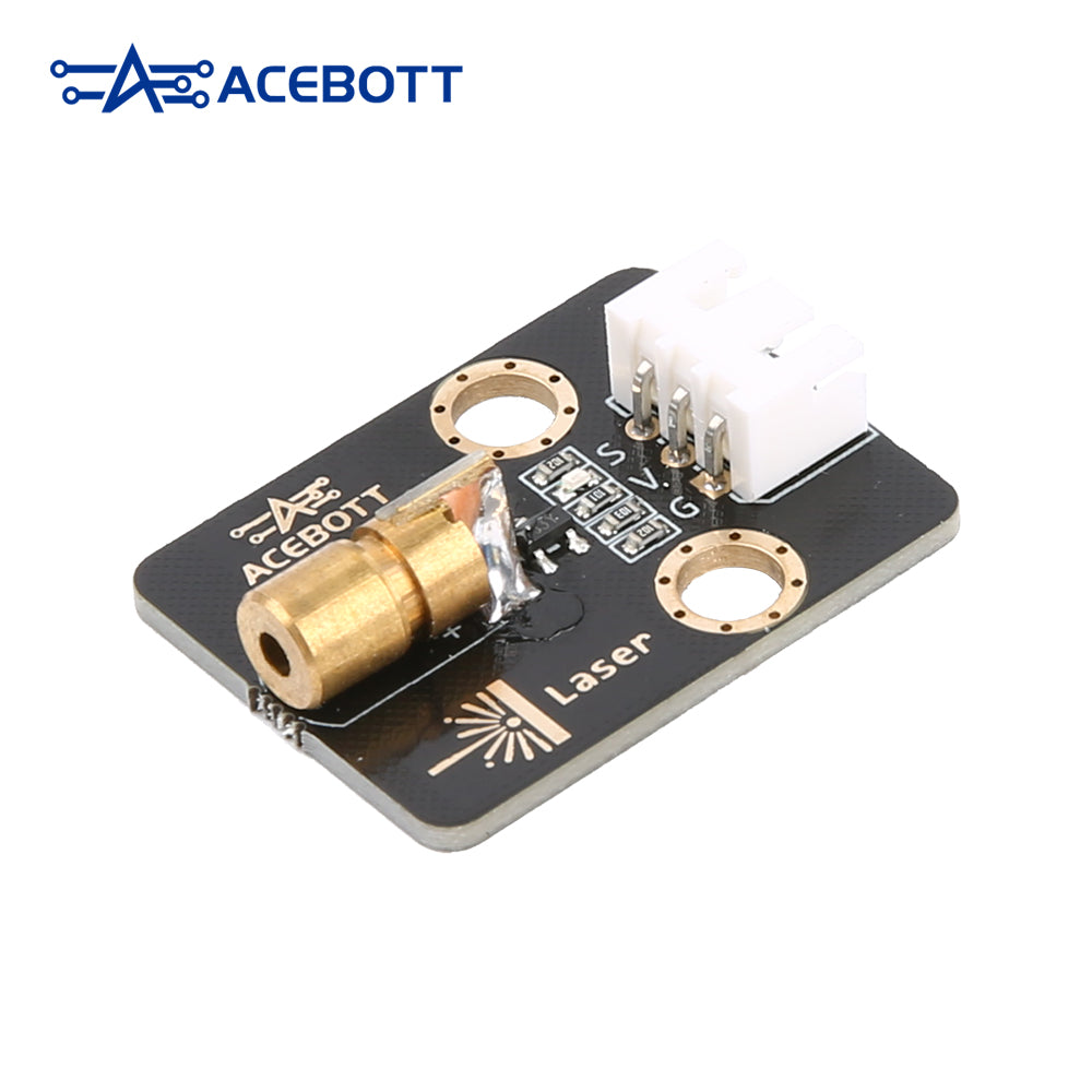 ACEBOTT Electronic Modules QB074 modulo laser rosso 650 nm