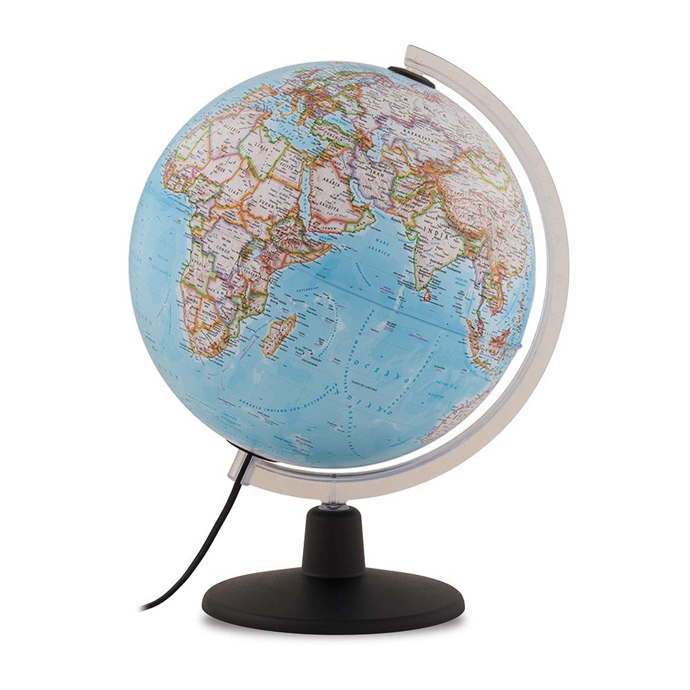 National Geographic Kit scientifici e di scoperta NATGEO Executive mappamondo 30 cm luminoso