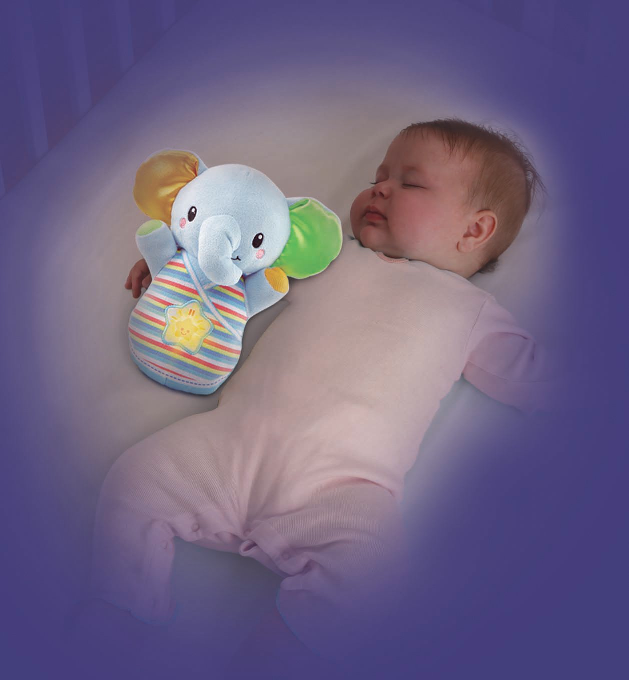 VTech Giocattoli 0-12 mesi Nino Elefantino Luminoso peluche interattivo 0-36 mesi