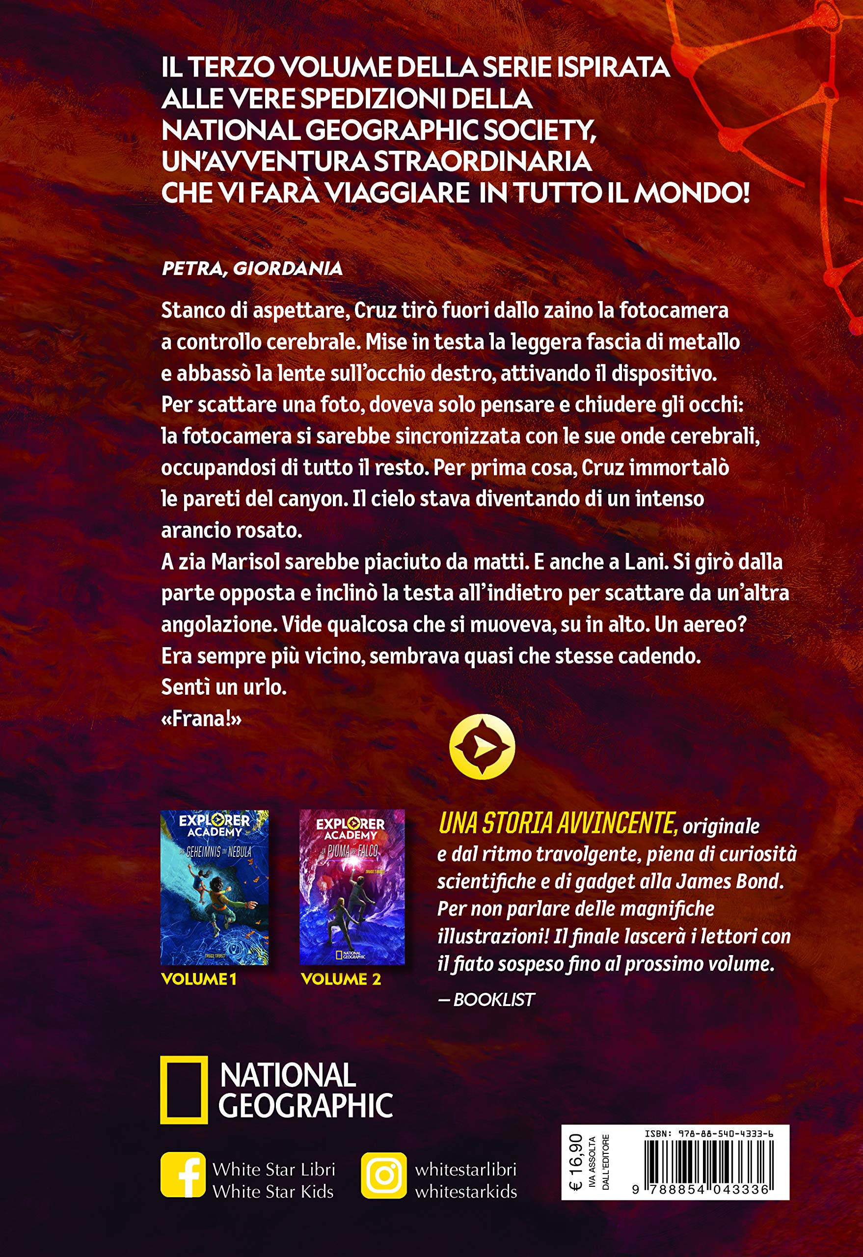 National Geographic Kids – Libri La doppia elica Explorer Academy Vol. 3 libro