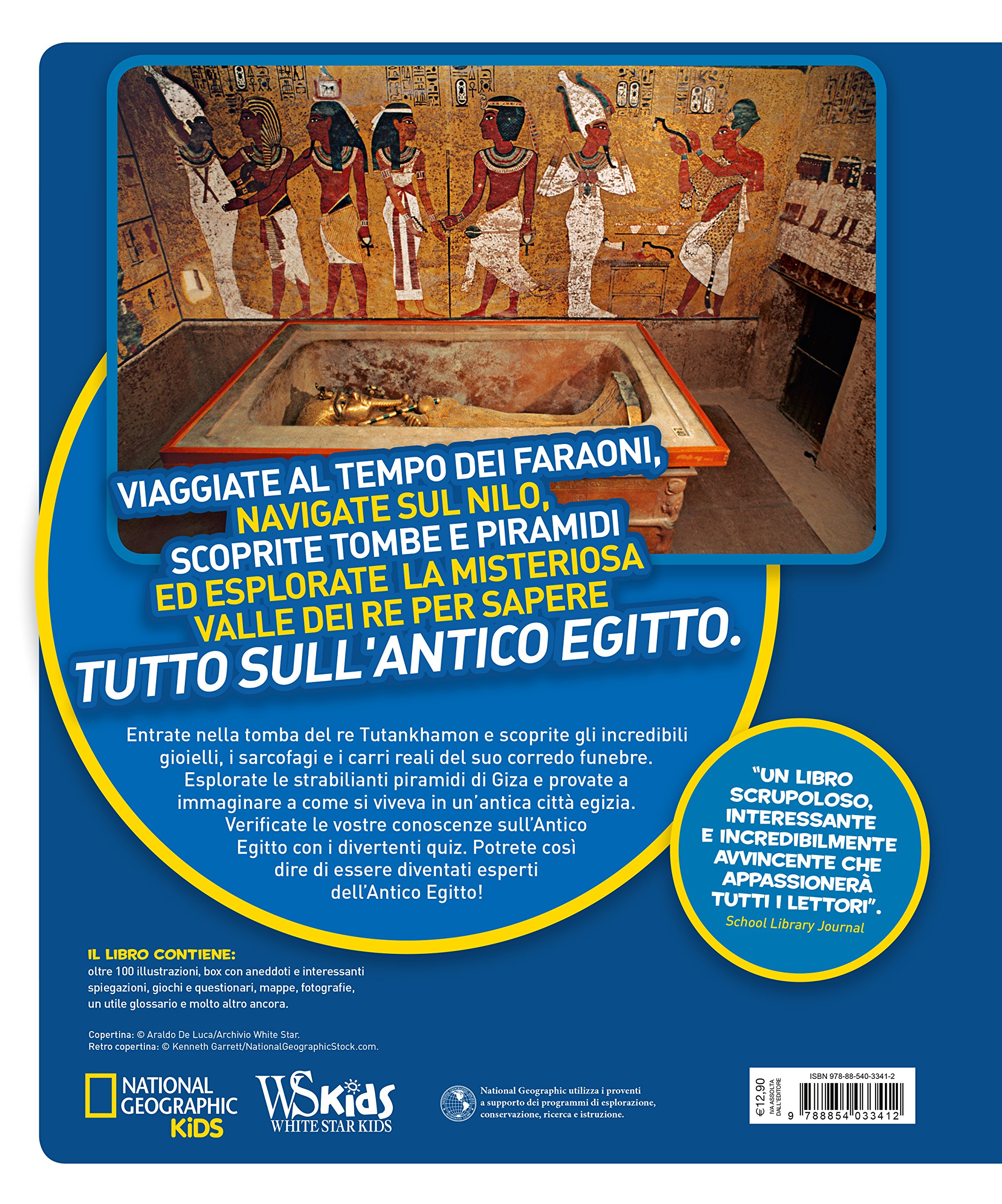 National Geographic Kids – Libri Tutto sull'antico Egitto libro a colori