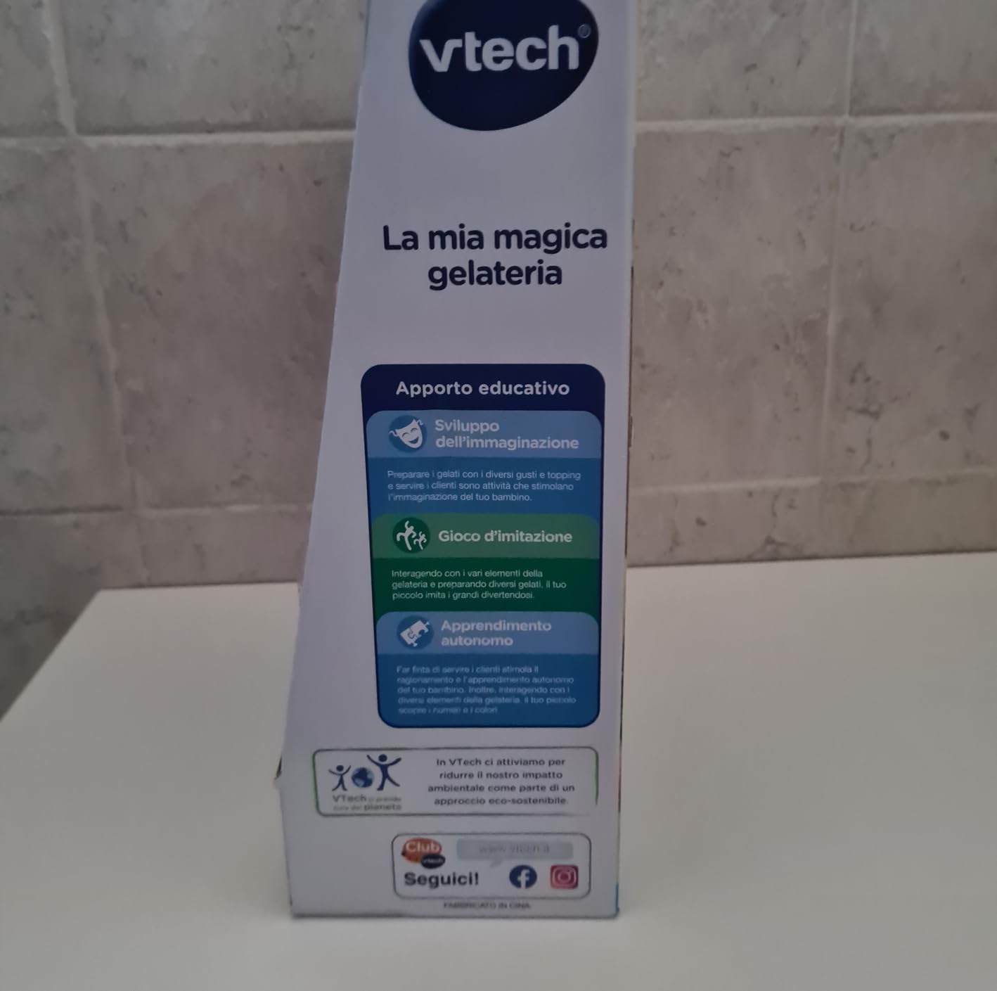 VTech La Mia Magica Gelateria, gelatiera giocattolo con 12 accessori