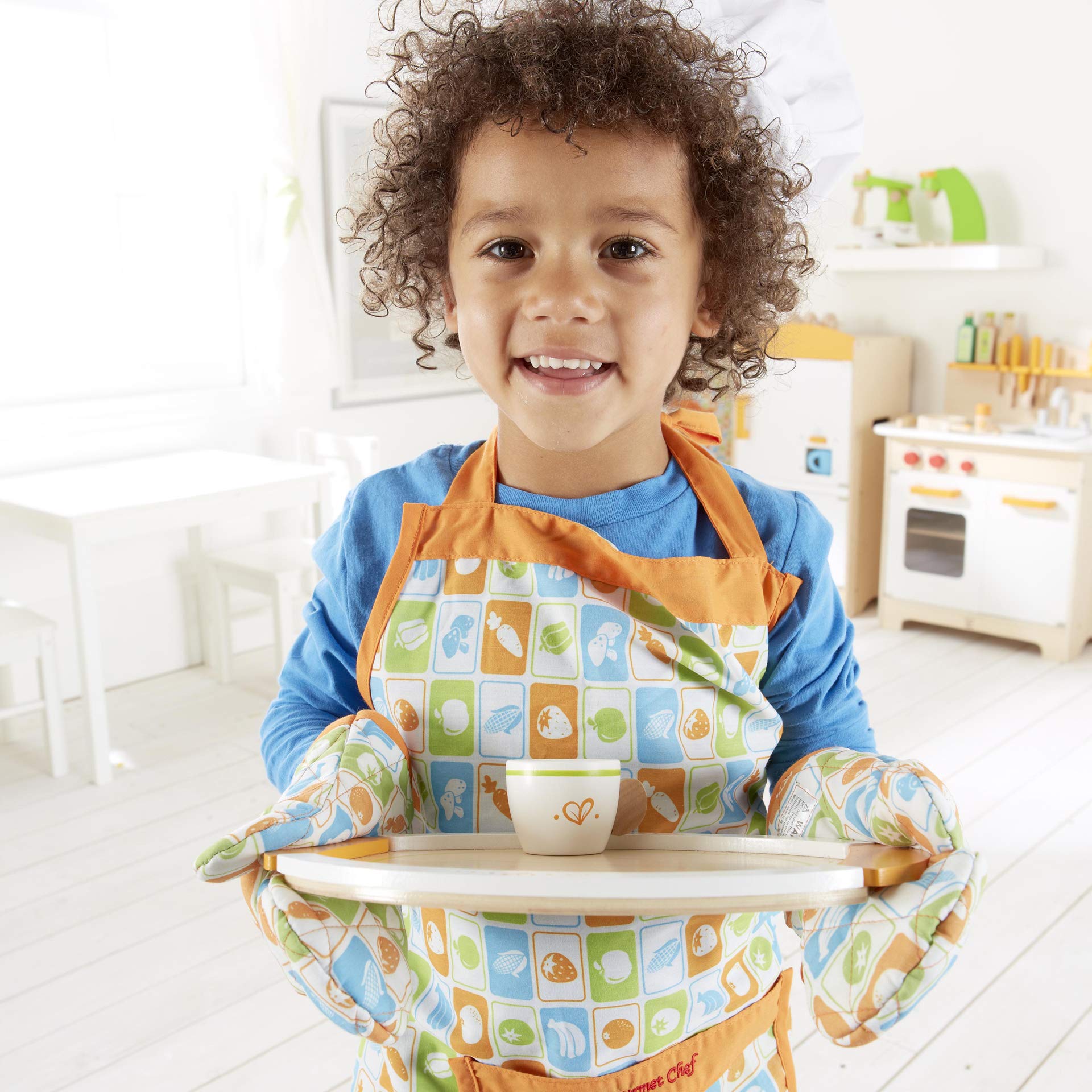 Hape Cucina e accessori E3124 Servizio da tè per Due in legno