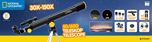 National Geographic 50/600 AZ telescopio rifrattore per principianti