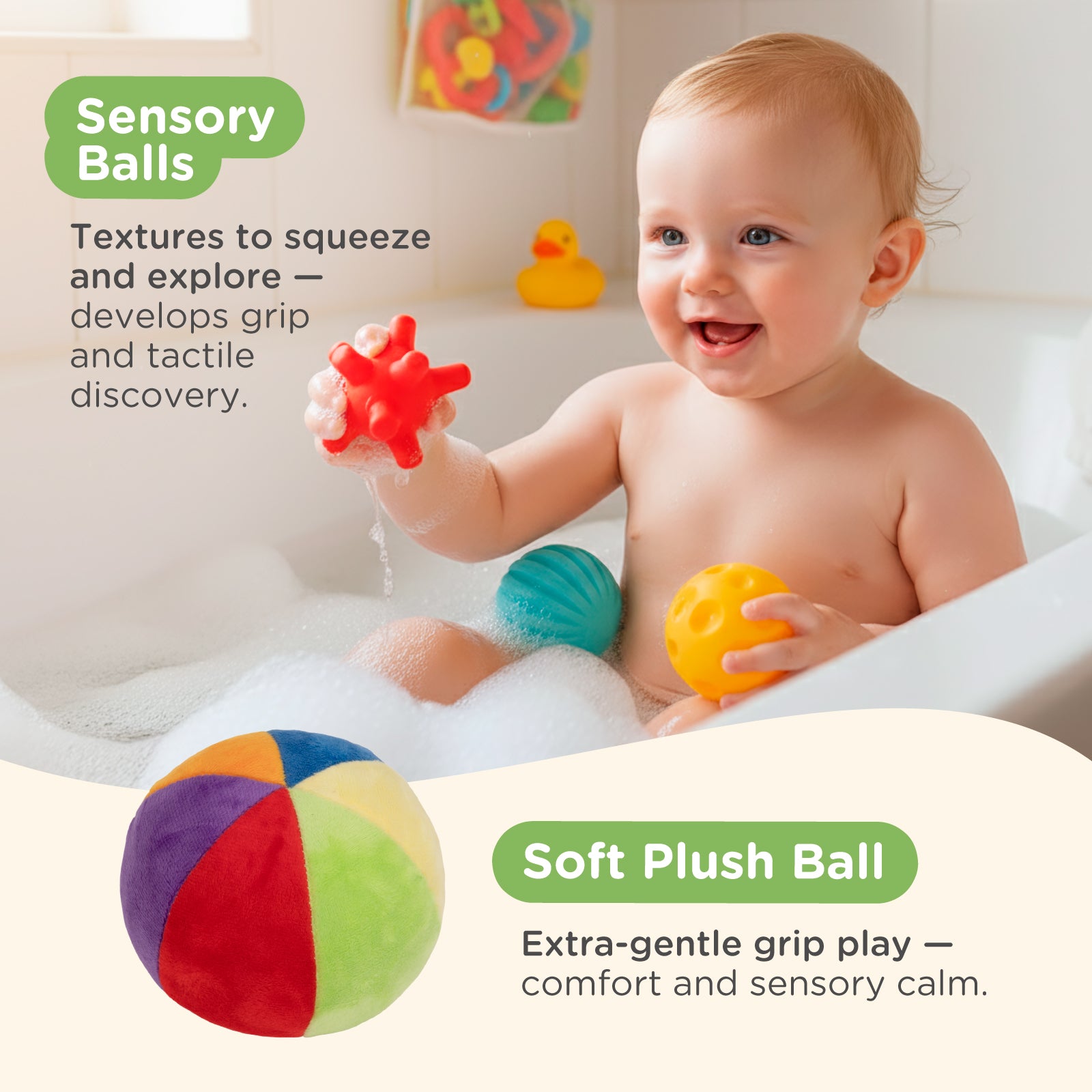 Nene Toys Baby & Toddler Toys Learning Box 0–6 Months set neonato