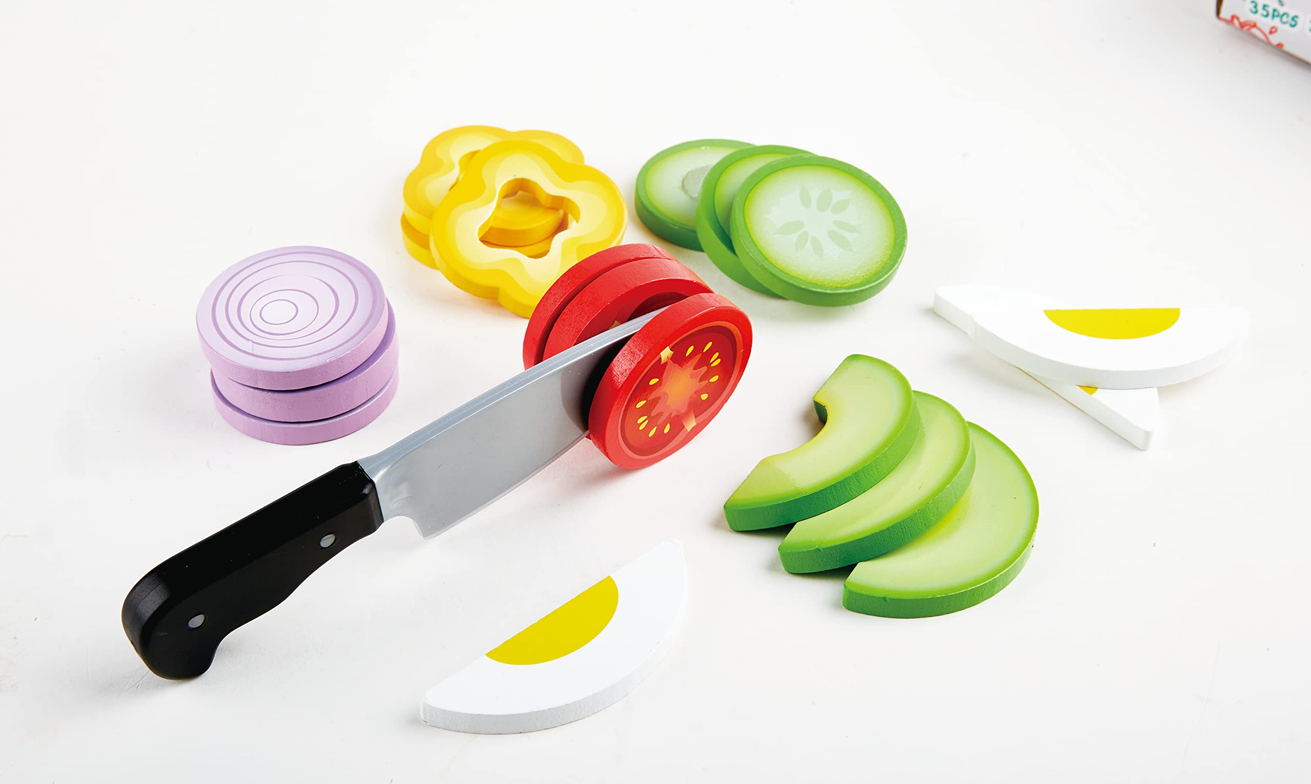 Hape Cucina e accessori Set da gioco insalata salutare in legno