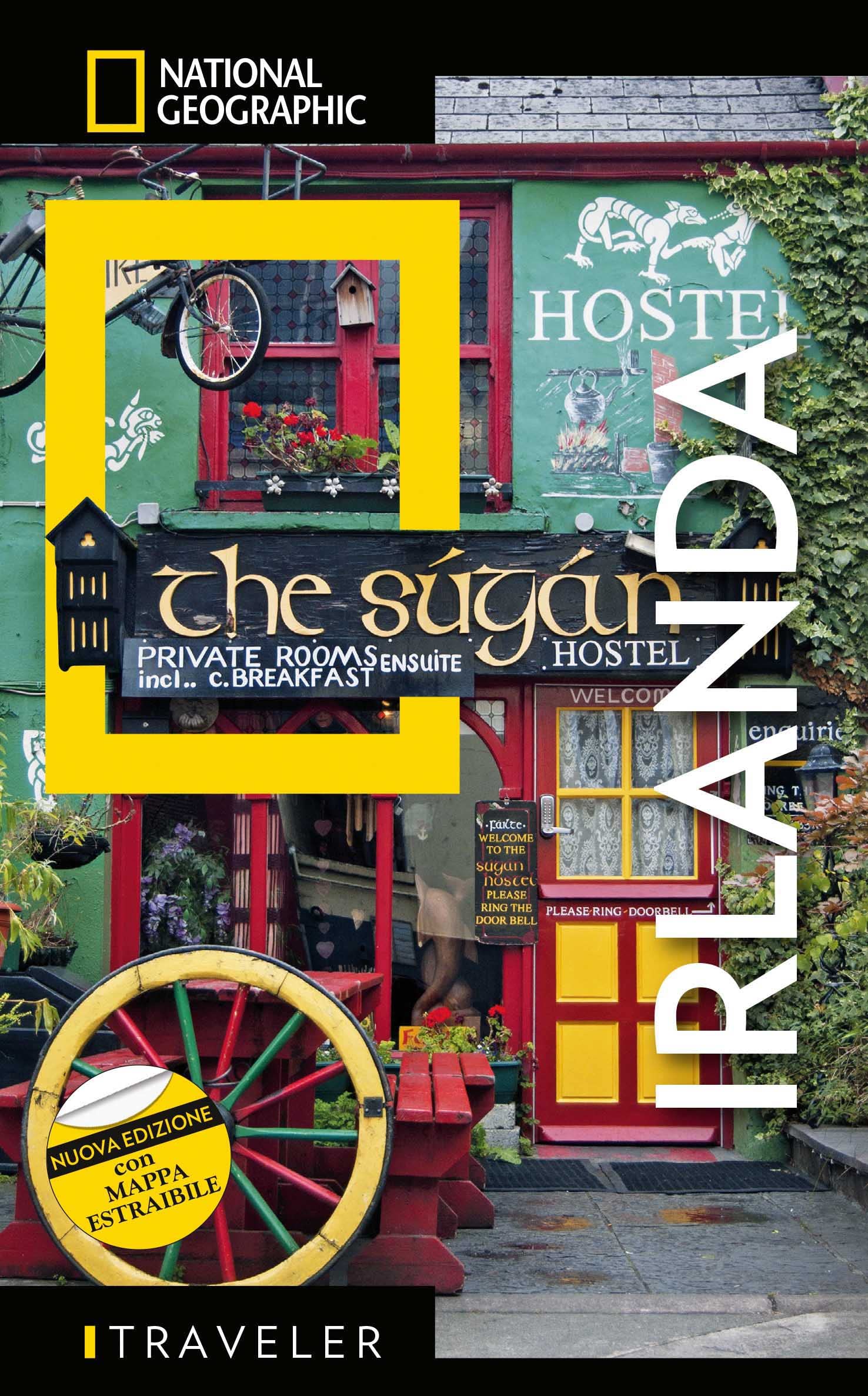 National Geographic Le Guide Traveler Guida Turistica Irlanda guida con mappa