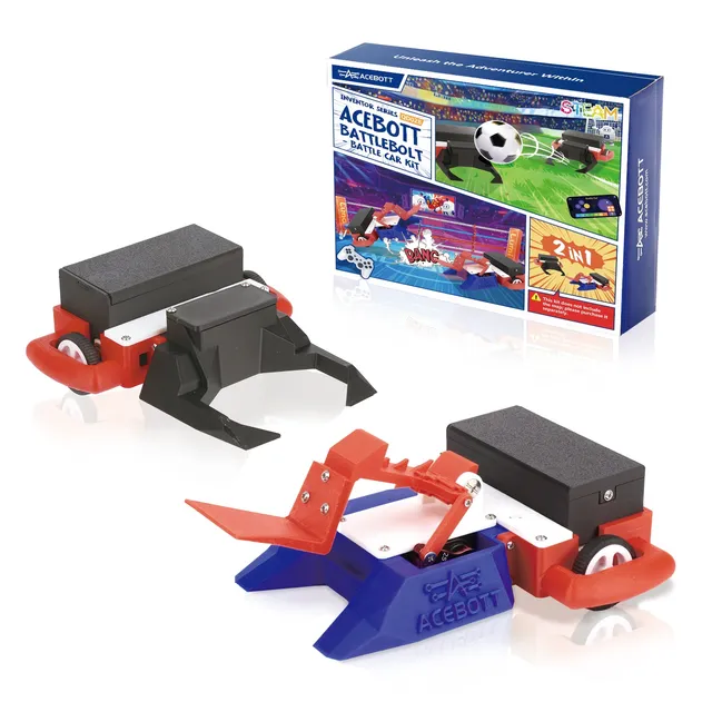 ACEBOTT Inventor Series QD028 kit robot calcio e battaglia ESP32 dai 8 anni
