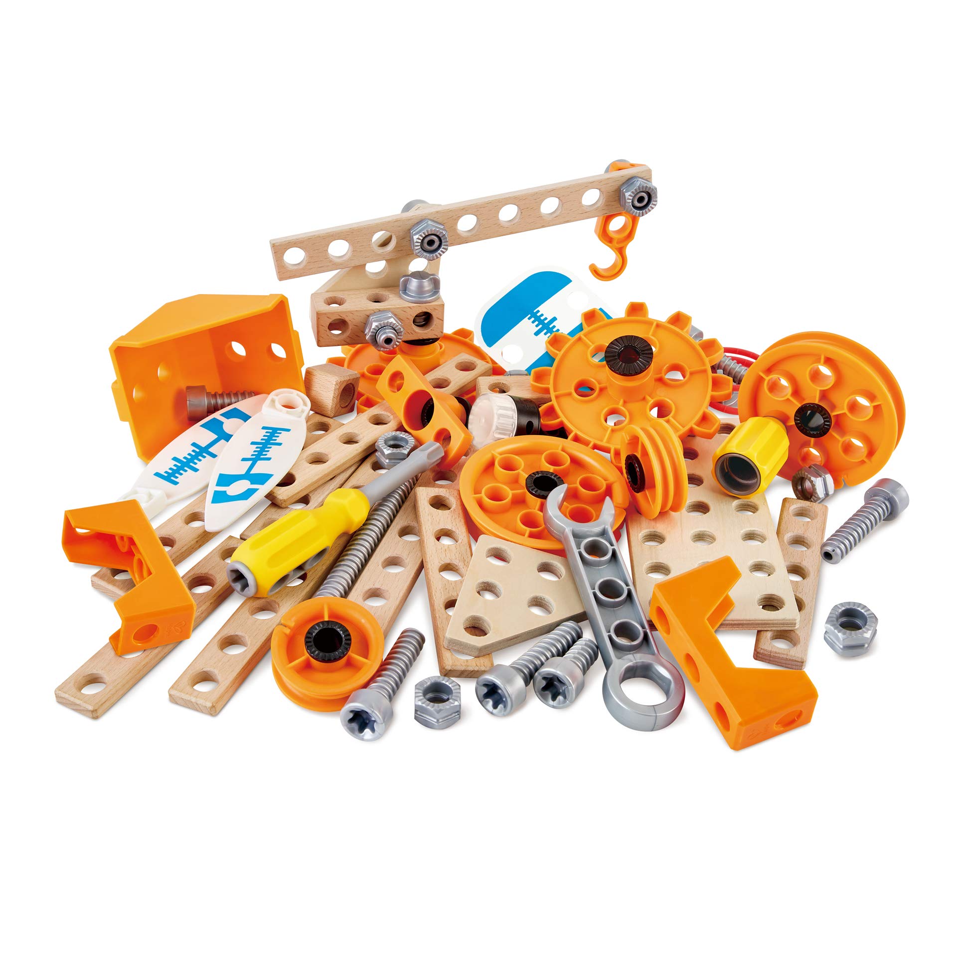 Hape Junior Inventor Kit Deluxe 57 pezzi kit esperimenti STEM