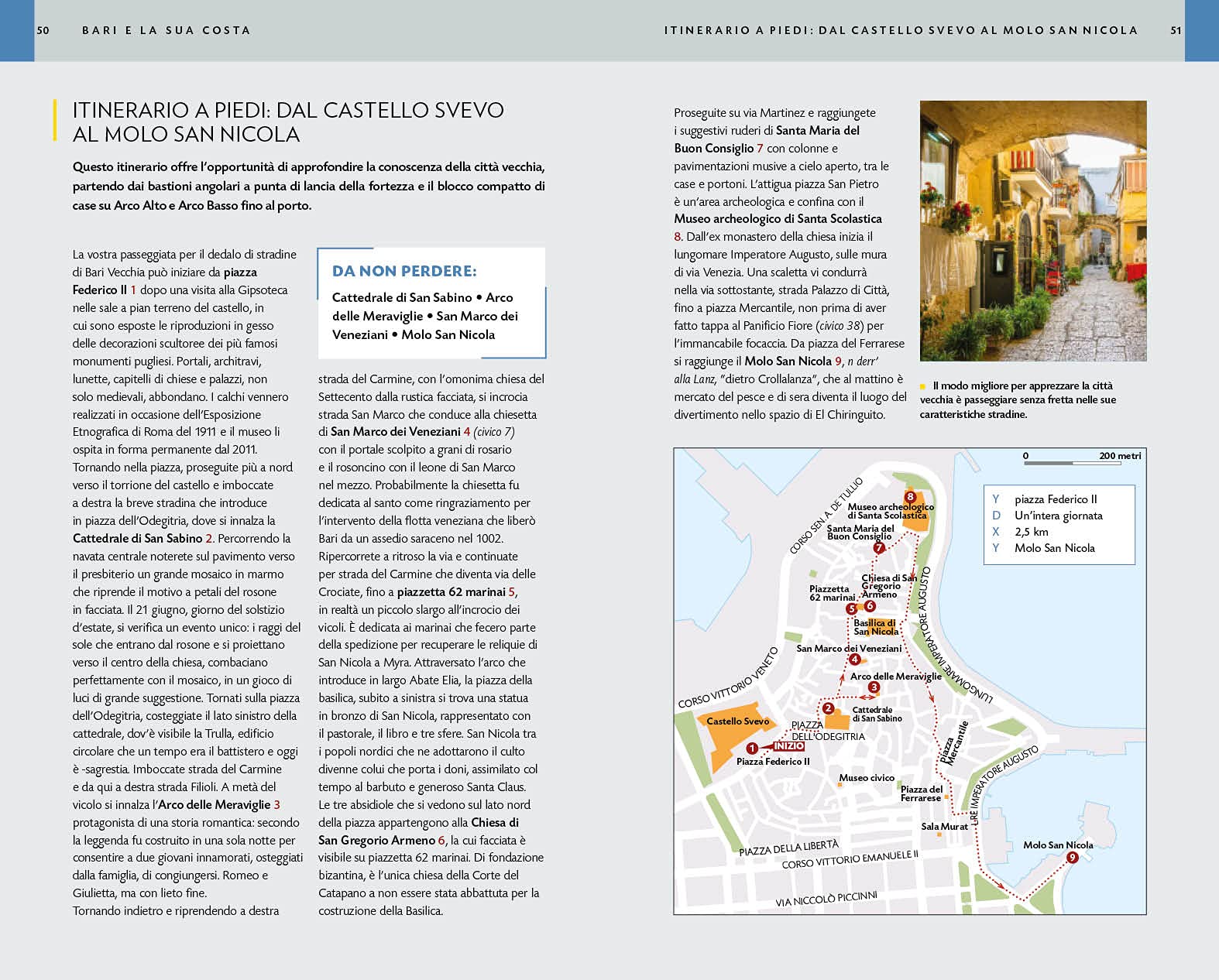 National Geographic Traveler Puglia guida turistica con mappa
