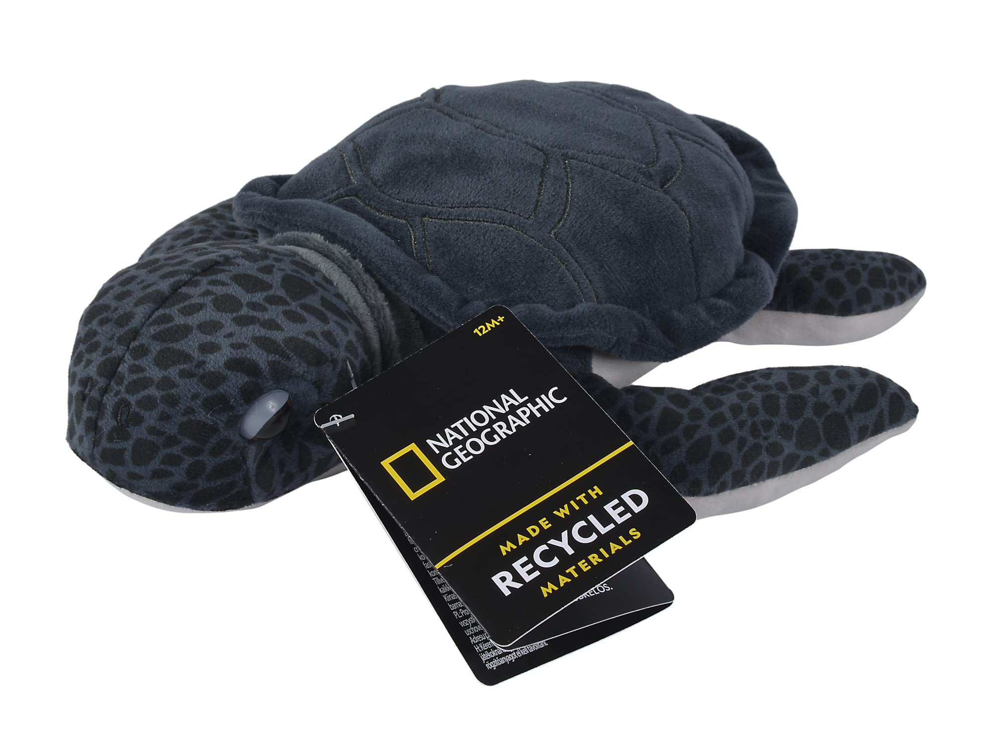 National Geographic Peluche e figurine Tartaruga peluche 25 cm riciclato