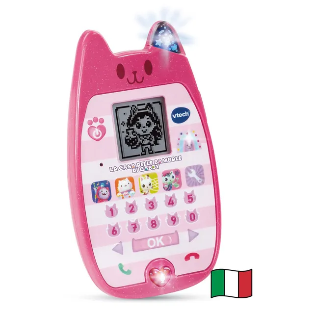 VTech Giocattoli 3-6 anni Il mio meraviglioso telefono di Gabby giocattolo rosa