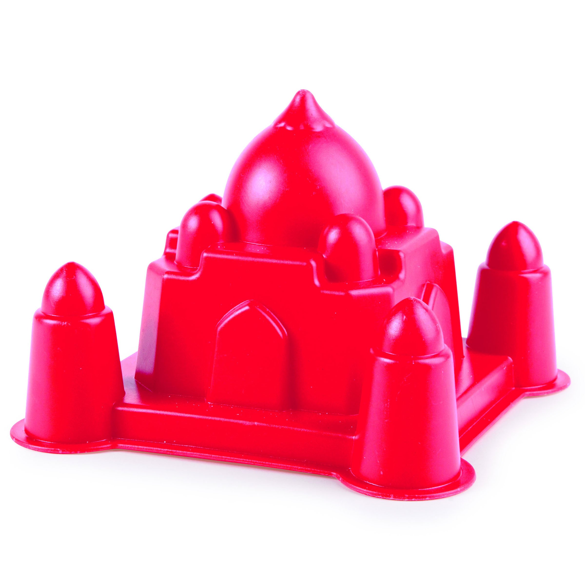 Hape Giochi da spiaggia E4074 Piramide Maya stampo sabbia blu