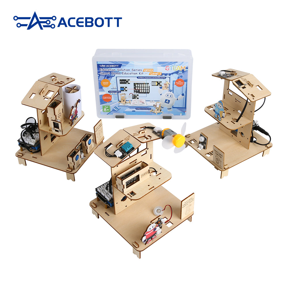 ACEBOTT Education Solution Series QE023 kit casa intelligente livello 1