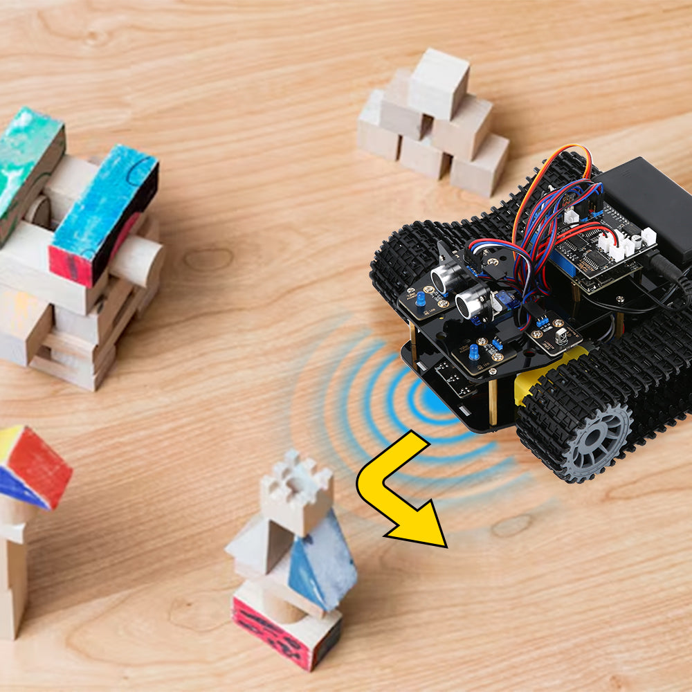 ACEBOTT Explorer Series QD004 ESP32 kit robot cingolato programmabile