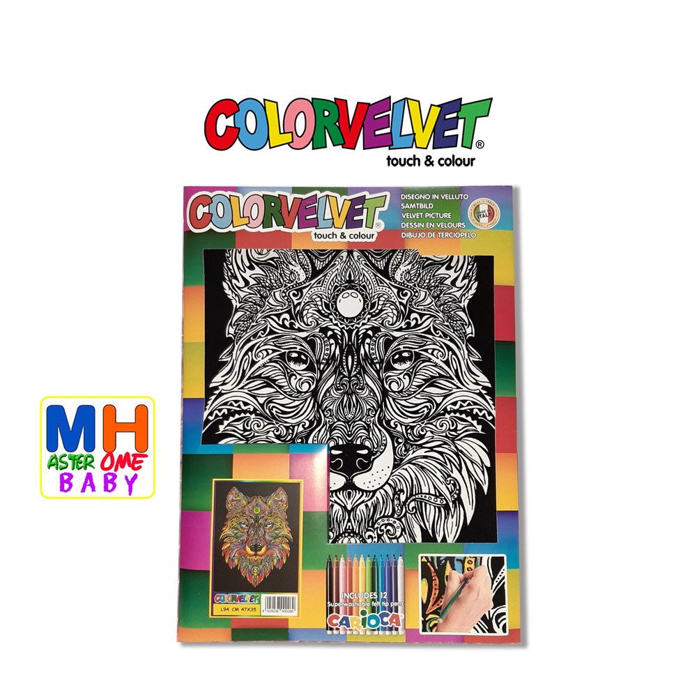 Colorvelvet Quadri-MAXI quadri da colorare