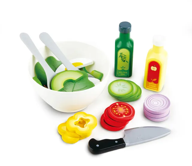 Hape Cucina e accessori Set da gioco insalata salutare in legno