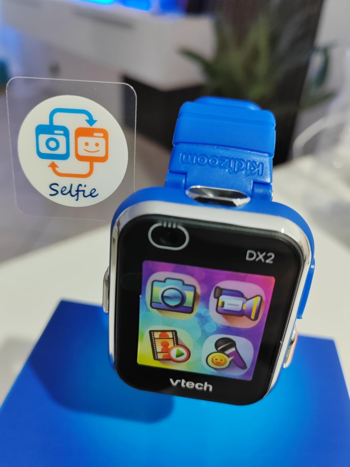 VTech Kidizoom Smartwatch DX2 smartwatch blu per bambini con doppia fotocamera