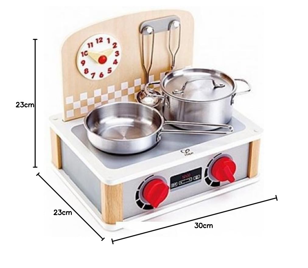 Hape Cucina e accessori Cucinetta portatile 2 in 1 cucina giocattolo legno
