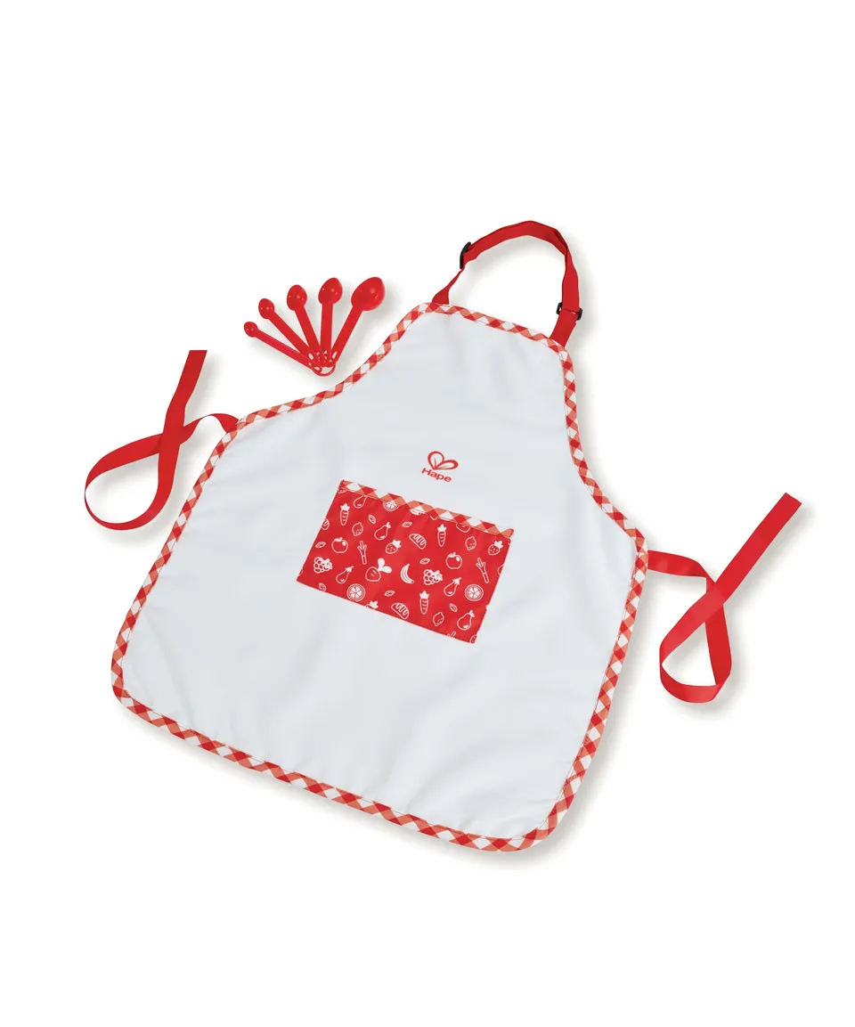 Hape Giochi di ruolo Kit da Chef set da cuoco regolabile