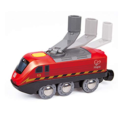 Hape Treno Dinamo rosso trenino a manovella senza batterie gioco
