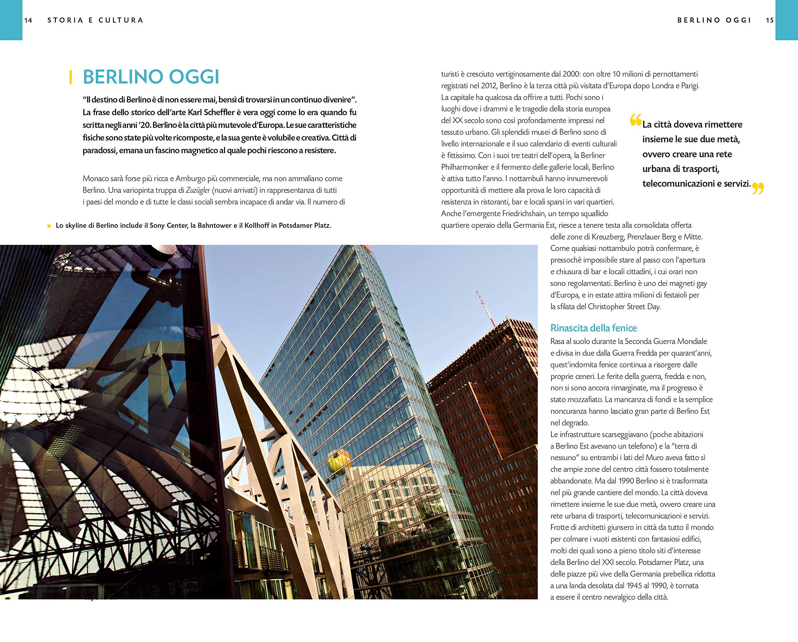 National Geographic Le Guide Traveler di National Geographic Berlino guida turistica con mappa estraibile