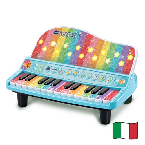 VTech Il Mio Piano Luminoso Magiche Note pianoforte luci 25 tasti