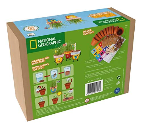 National Geographic Kit scientifici e di scoperta 9130910 Divertenti Vasetti Mostruosi Fai da Te kit dai 4 anni