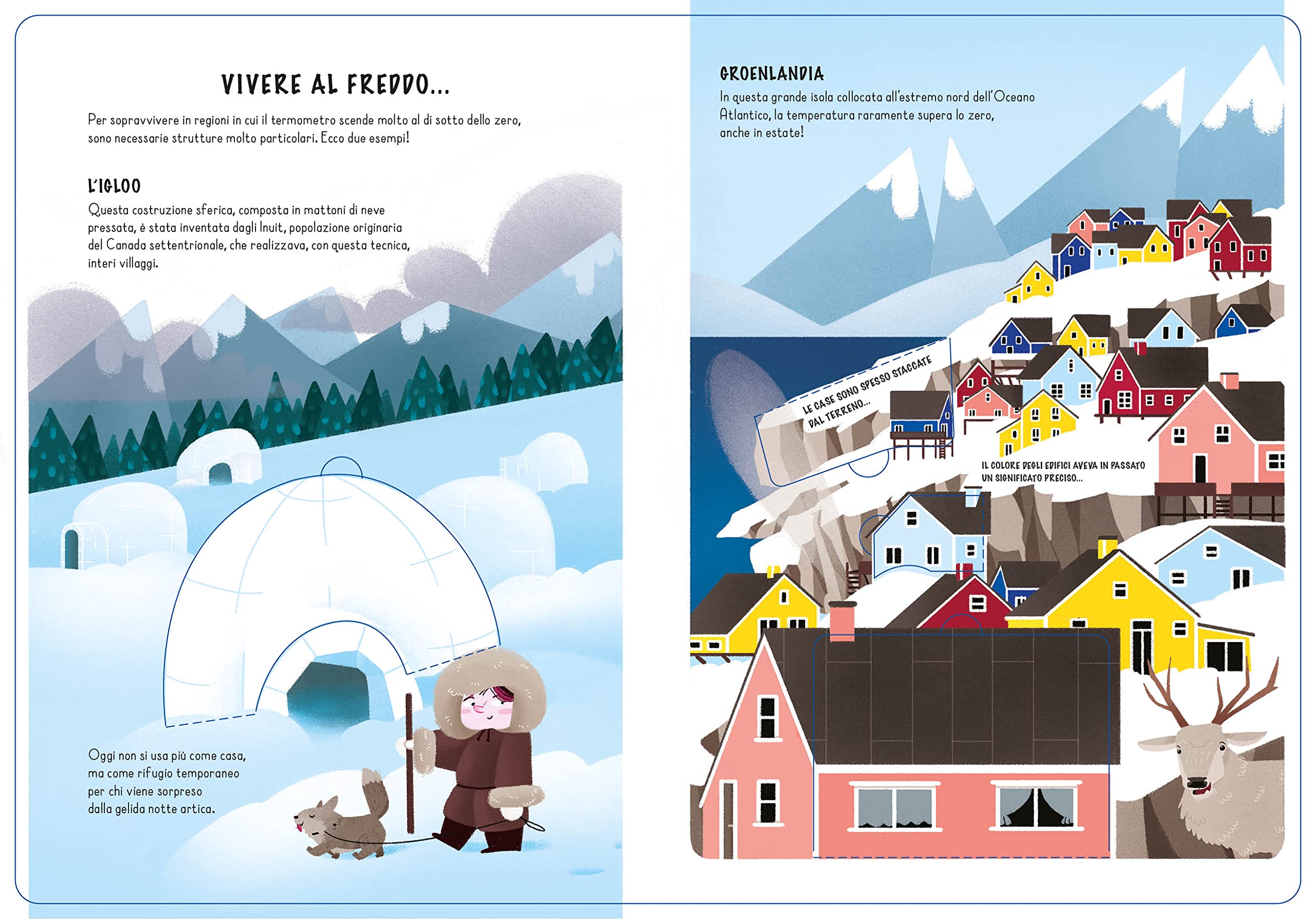 National Geographic Kids – Libri Un mondo di case libro con 48 alette