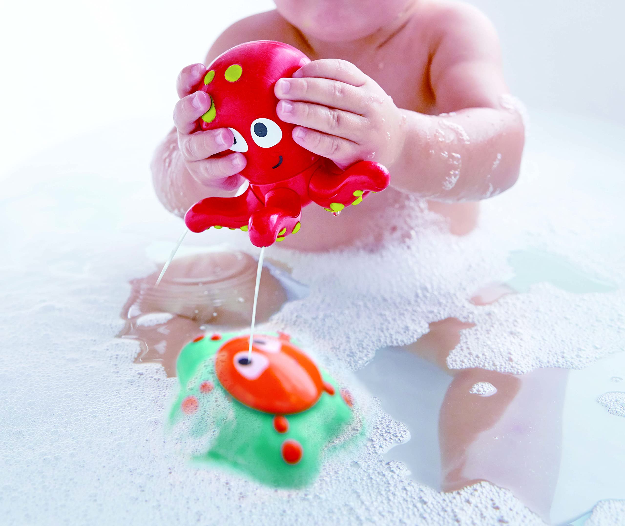 Hape Giochi da bagno Spruzzini del Fondo Oceanico set 2 pezzi
