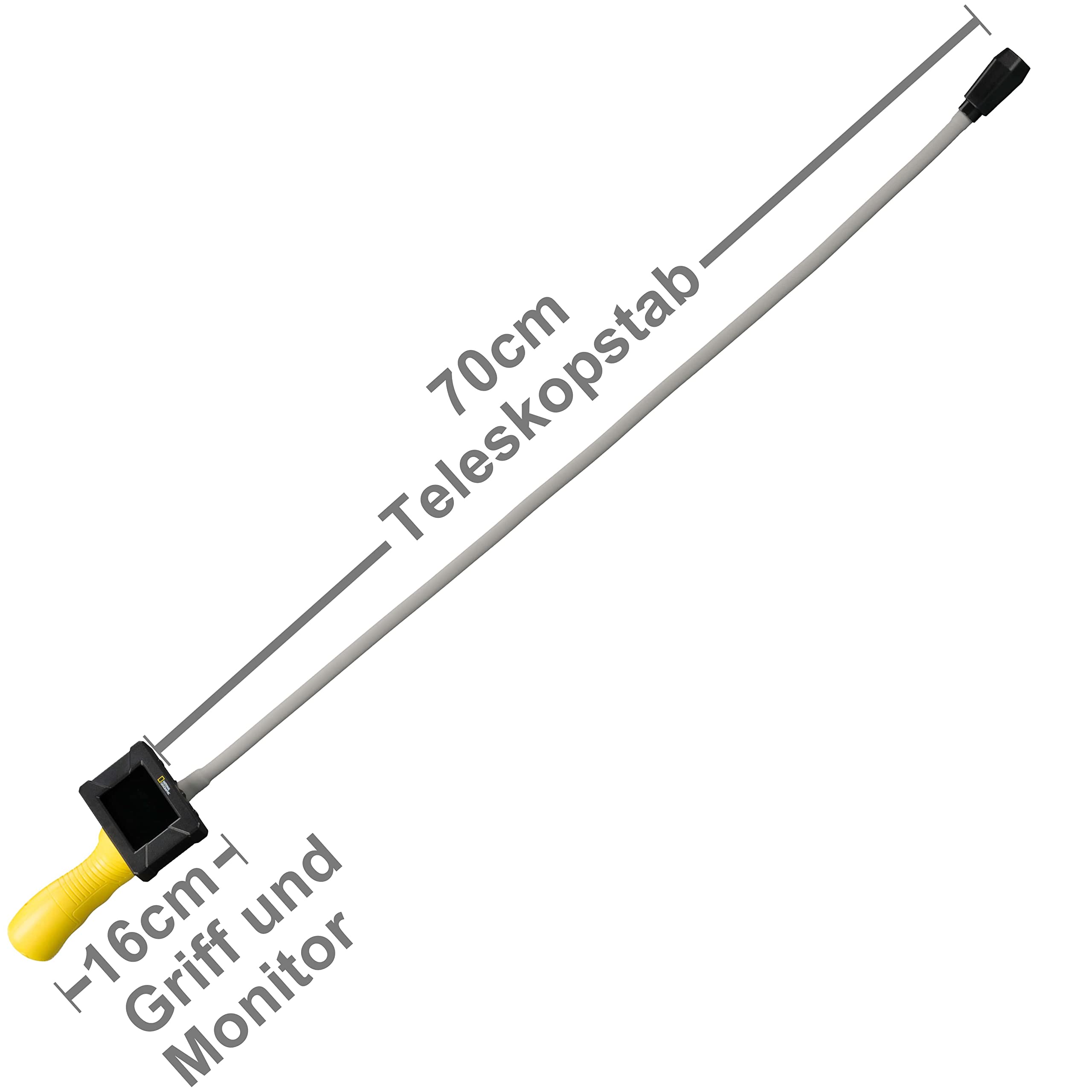National Geographic 9180850 fotocamera endoscopica LED 68 cm ricaricabile